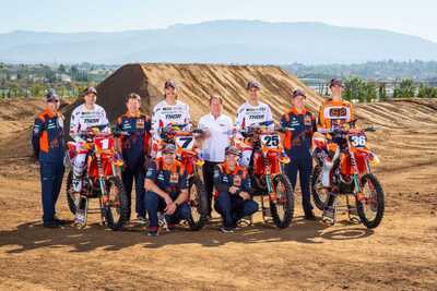 DeCal Works is a proud sponsor of the 2022 Factory Red Bull KTM Race Team