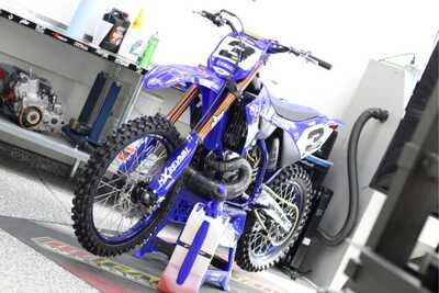 DeCal Works and Mx Revival Yamaha YZ500 Annihilator Dream Bike with UFO replacement plastic